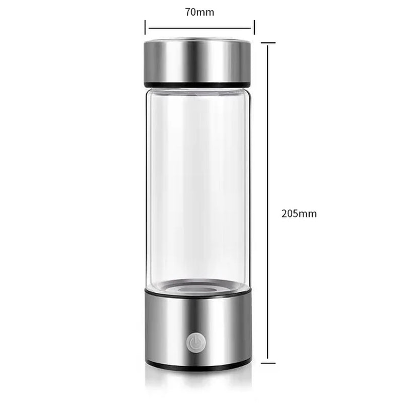 420Ml Hydrogen-Rich Water Cup Electric Hydrogen Rich Water Generator Bottle Titanium Quality Filter Portable Antioxidant Lonizer